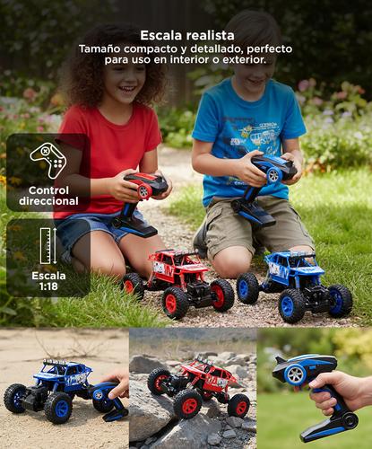Auto a Control Remoto Gadnic Camioneta 4x4 40kmh 118 50mt Alcance Suspensión - 4