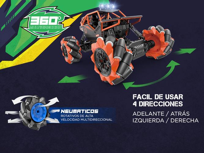 Auto a Control Remoto Gadnic Twist 15 Camioneta Monster Truck 4X4 - 3