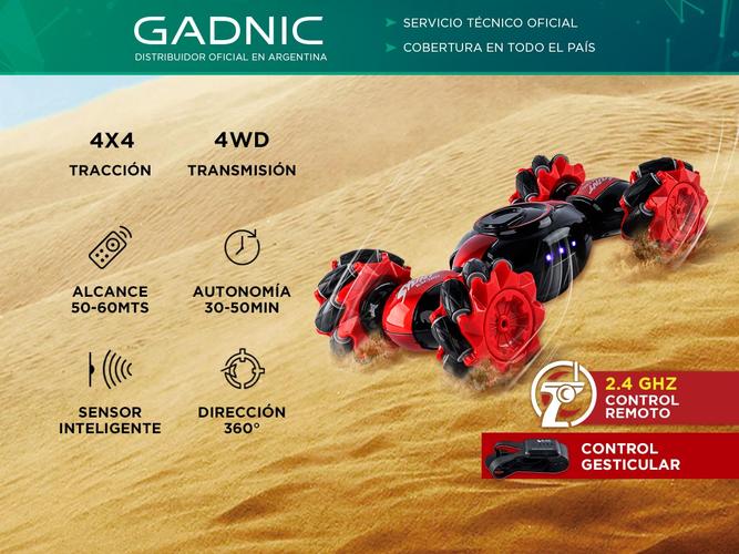 Auto a Control Remoto Gadnic Twist 19 4X4 360 - 1