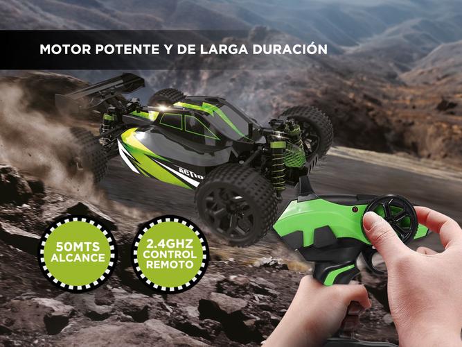 Auto a Control Remoto Gadnic Buggy 4WD 30km/h 1:18 50mt  - 4