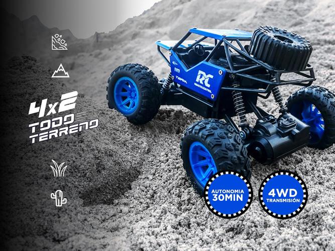 Auto A Control Remoto Gadnic 2WD18 4x2 Todo Terreno 15km/h 30mt - 2