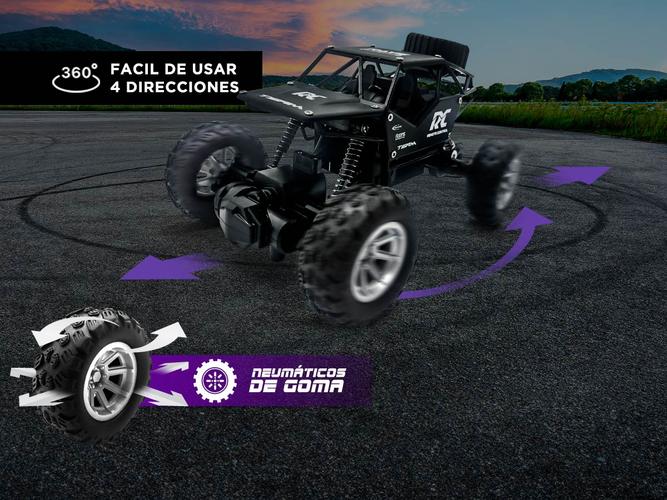 Auto A Control Remoto Gadnic 2WD18 4x2 Todo Terreno 15km/h 30mt - 3