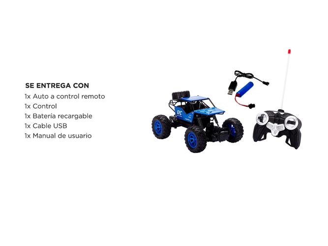 Auto A Control Remoto Gadnic 2WD18 4x2 Todo Terreno 15km/h 30mt - 6