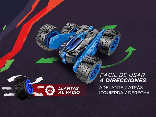 Auto Radio Control Gadnic Monster Todo Terreno Ruedas Gira 360  Usado - 3