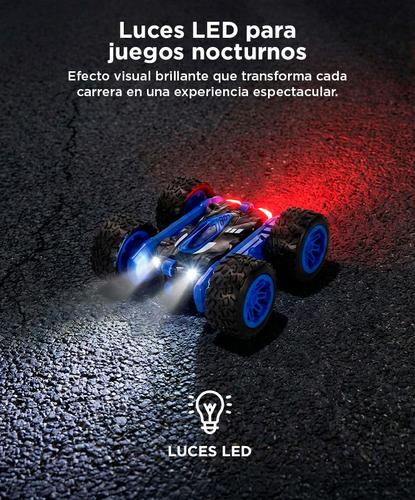 Auto Radio Control Gadnic Monster Todo Terreno Ruedas Gira 360  - 4