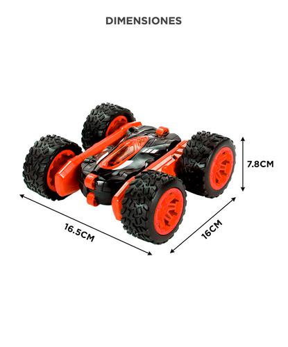 Auto Radio Control Gadnic Monster Todo Terreno Ruedas Gira 360  - 5