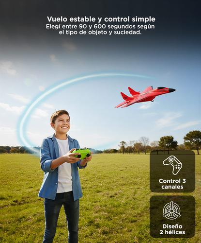 Avión Caza A Control Remoto Gadnic Carga Usb  - 4