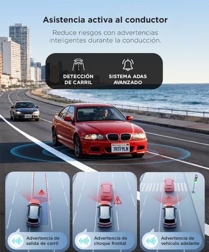 Dashcam RedTiger F9 Lite 4K ADAS GPS Visión nocturna Cámara de Tablero Frontal  - 2