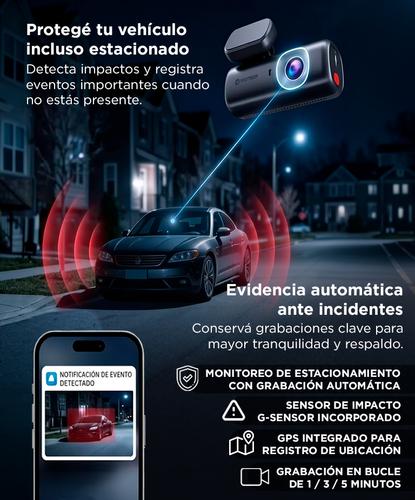 Dashcam RedTiger F9 Lite 4K ADAS GPS Visión nocturna Cámara de Tablero Frontal  - 3