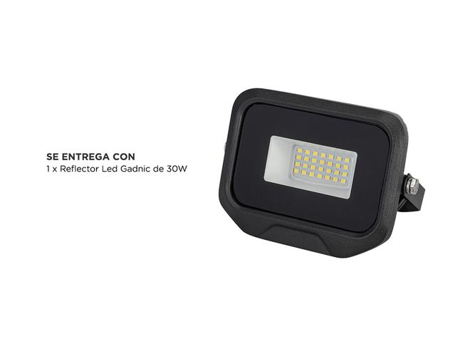 Reflector Led Blanco 30W ExterioresInteriores - 5