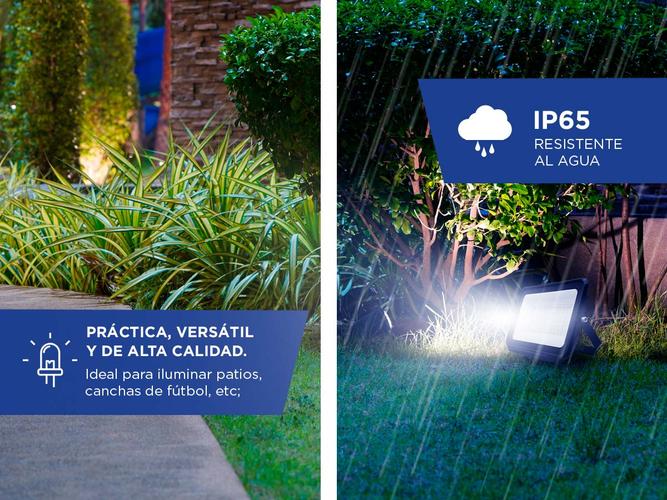 Reflector Led Blanco 100W Exteriores Alta Potencia - 2
