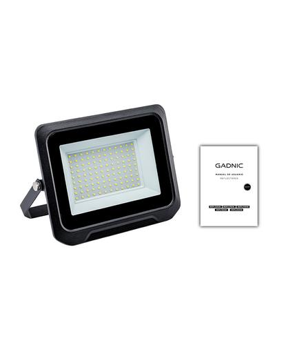 Reflector Led Blanco 100W Exteriores Alta Potencia - 6