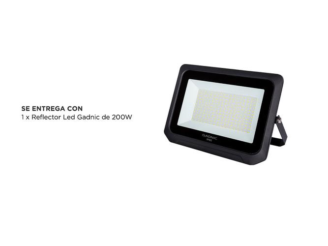 Reflector Led Blanco 200W Exteriores Alta Potencia - 5