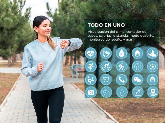 Smartband Bluetooth Gadnic R3 Watch Band Monitor Deportes - 4