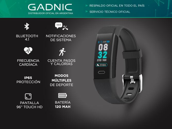 Smartband Gadnic B5 Watch Bluetooth Waterproof Ip65 - 1
