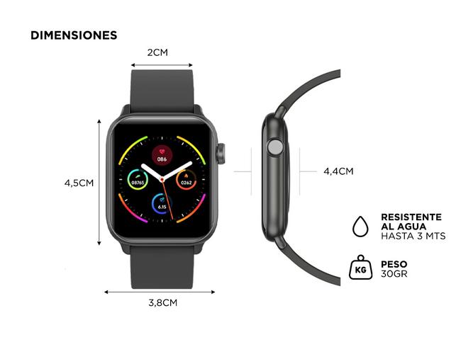  Smartwatch Gadnic RSW9 Reloj Bluetooth  - 5