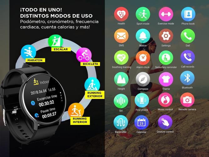 Smartwatch Gadnic Reloj Inteligente IOS Android - 4