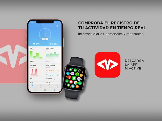 Reloj Inteligente R194 Gadnic Smart Watch Negro - 4