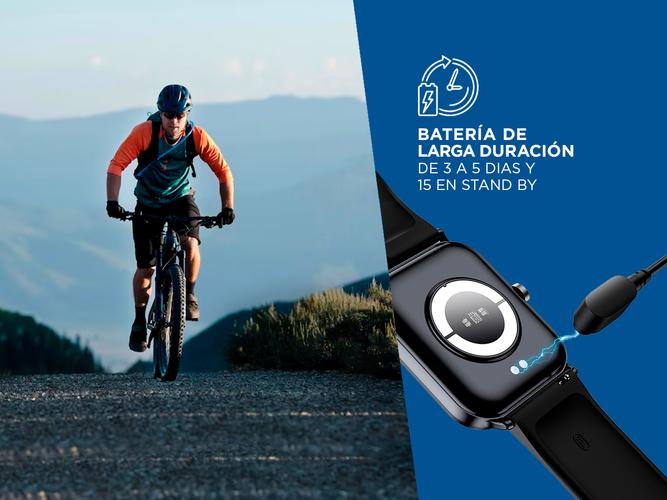 Smartwatch QCY GTC Pantalla 1.85 Con Control De Salud - 3