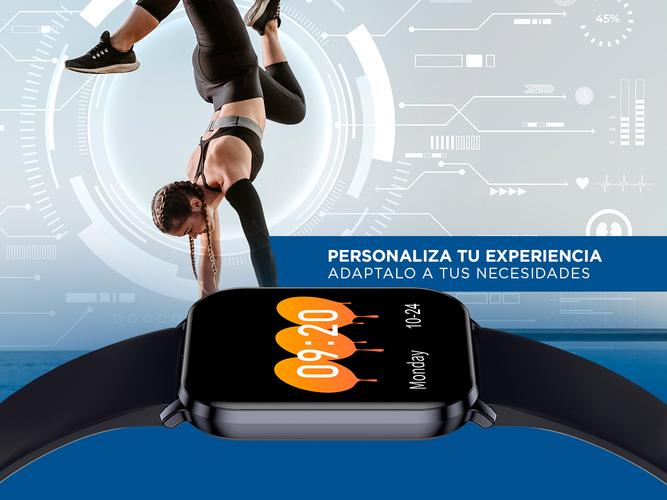 Smartwatch QCY GTC Pantalla 1.85 Con Control De Salud - 4
