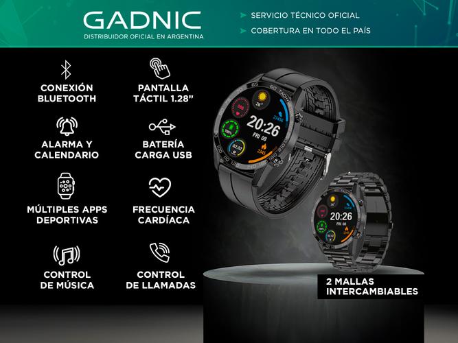 Reloj Inteligente Gadnic SWTCH-205 Smartwatch Deportivo y Urbano - 1