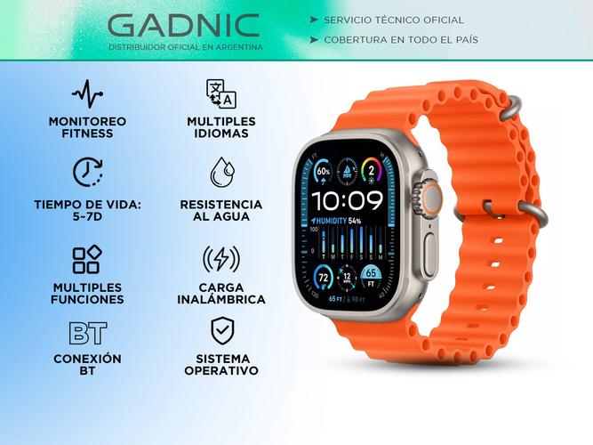 Smartwatch Gadnic Reloj Digital Múltiples Funciones Fitness - 1