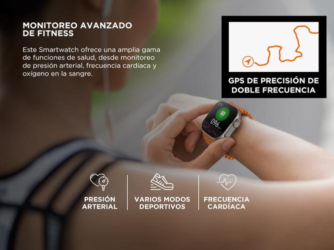 Smartwatch Gadnic Reloj Digital Múltiples Funciones Fitness - 3