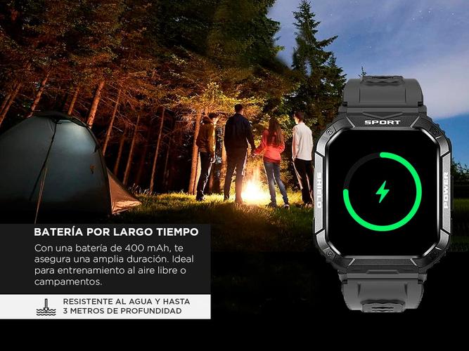 Smartwatch Reloj Deportivo Gadnic Android Resistente Al Agua  - 4