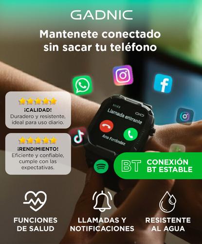 Smartwatch Reloj Deportivo Gadnic Android Resistente Al Agua  - 1