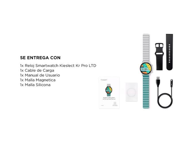 Smartwatch Kieslect Kr Pro -Pantalla 143 Amoled IP68 Malla Magnética - 5