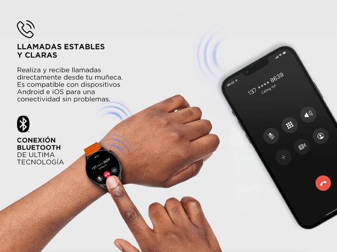Smartwatch Kieslect Kr Pro Pantalla 143 Amoled IP68 Malla Magnética - 2