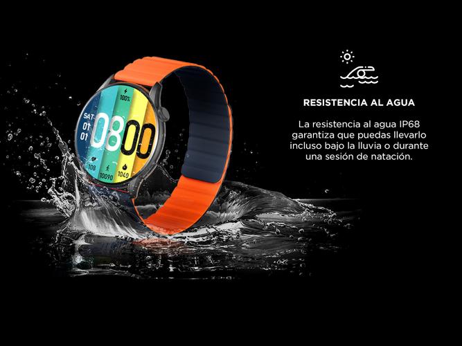 Smartwatch Kieslect Kr Pro Pantalla 143 Amoled IP68 Malla Magnética - 4