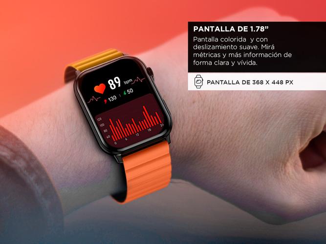 Smartwatch Kieslect Ks Pantalla IP68 Malla Magnética Bluetooth - 2
