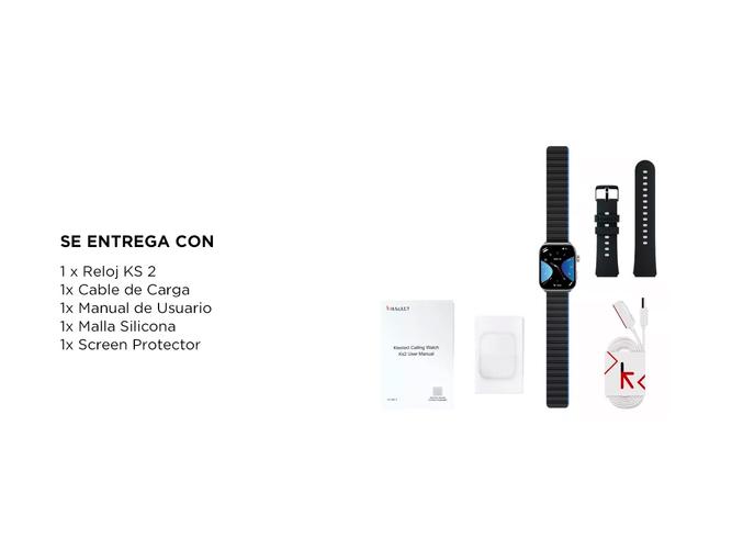 Smartwatch Kieslect Ks 2 Pantalla 201 Amoled Doble Núcleo Malla Magnética - 6