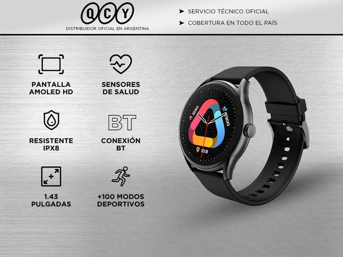 Kit Smartwatch GT  Auriculares Inalámbricos T19 QCY - 1