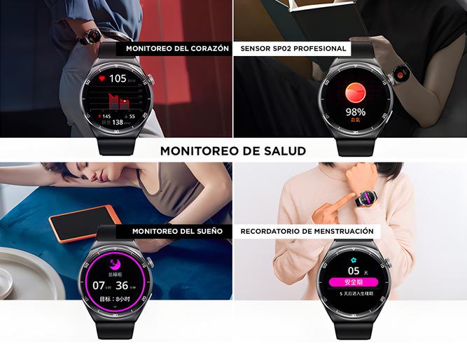 Smartwatch QCY GT2 S3 Deportivo Pantalla Amoled HD 143 - 4