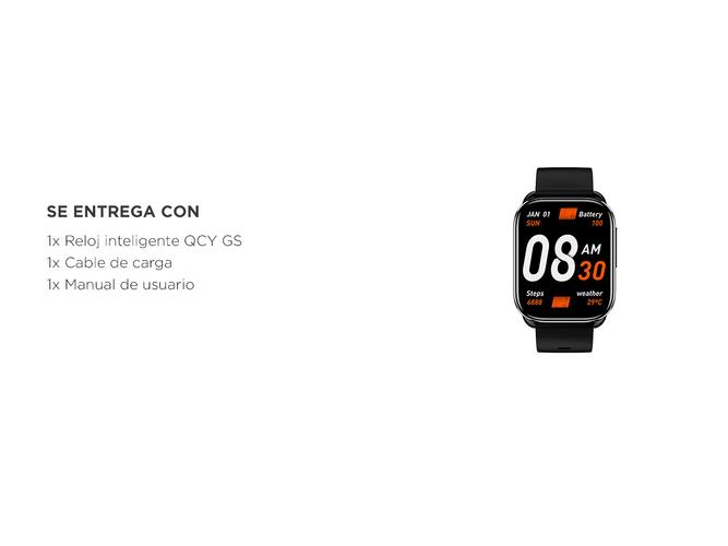 Smartwatch GS Qcy Reloj Deportivo Inteligente  - 5