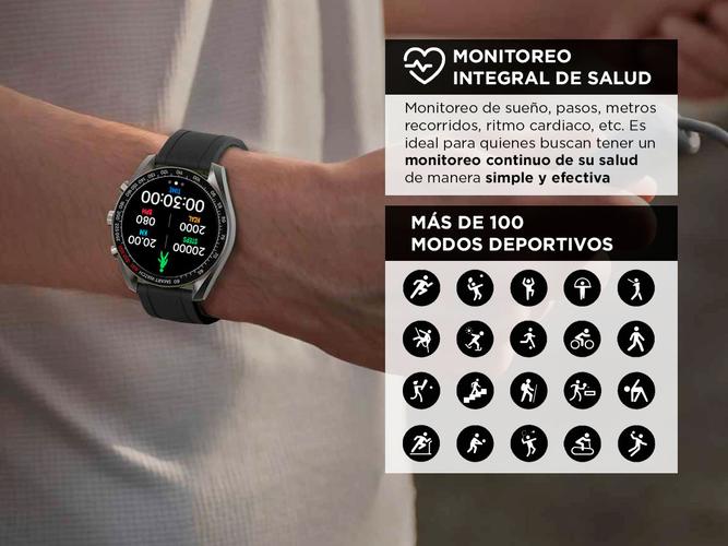 Reloj Smartwatch Gadnic Inteligente Función Llamada - 3