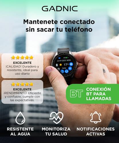 Reloj Smartwatch Gadnic Inteligente Función Llamada - 1