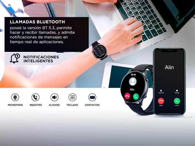 Reloj Inteligente Gadnic BT 53 IP68 Smartwatch  - 2