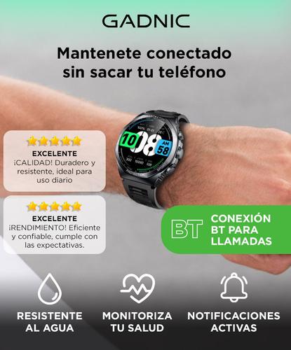 Reloj Smartwatch Gadnic Inteligente Función Llamada Pantalla táctil  - 1
