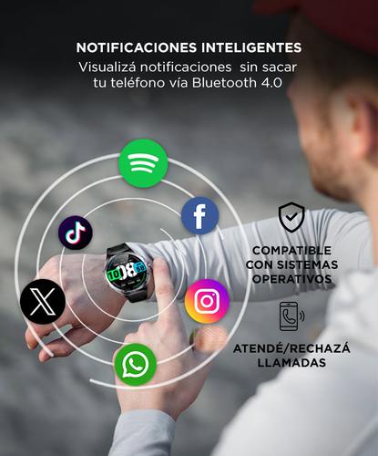 Reloj Smartwatch Gadnic Inteligente Función Llamada Pantalla táctil  - 2
