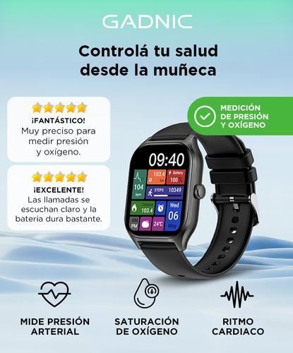 Reloj Smartwatch Gadnic Pantalla Táctil IP68 - 1