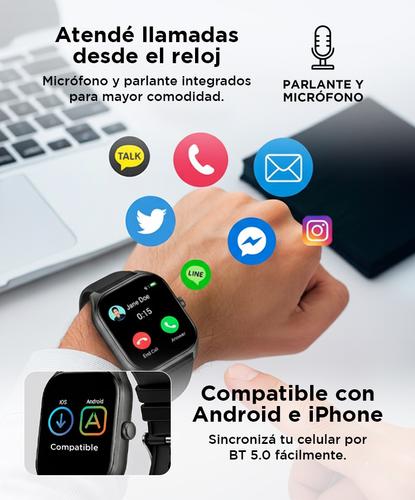 Reloj Smartwatch Gadnic Pantalla Táctil IP68 - 4