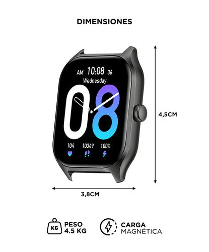 Reloj Smartwatch Gadnic Pantalla Táctil IP68 - 5