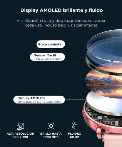 Smartwatch Mujer Kieslect Pura Ele Reloj Digital Inteligente Resistente al Agua IP68 - 2