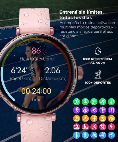 Smartwatch Mujer Kieslect Pura Ele Reloj Digital Inteligente Resistente al Agua IP68 - 4