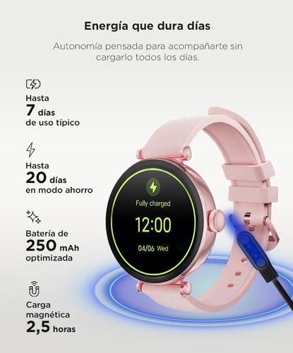 Smartwatch Mujer Kieslect Pura Ele Reloj Digital Inteligente Resistente al Agua IP68 - 5