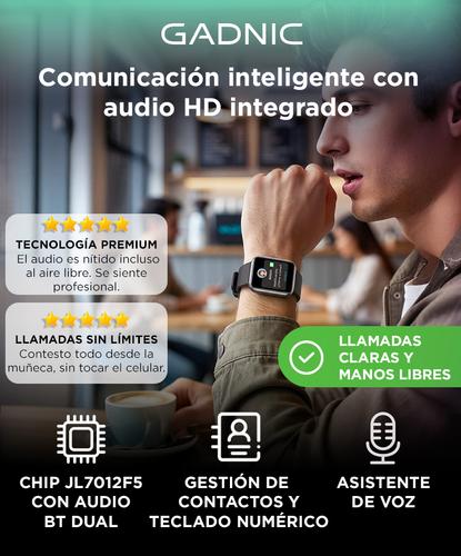 SmartBand Gadnic VS13  Llamadas 123 Modos Deportivos IP68  - 1