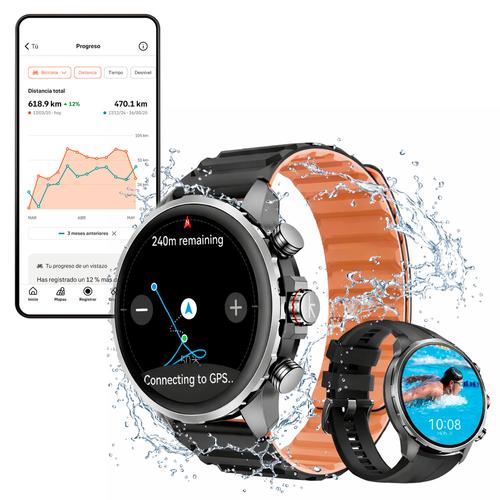  Smartwatch Kieslect Kr3 reloj inteligente pantalla amoled 15 pulgadas bateria 500 mAh gps - 0